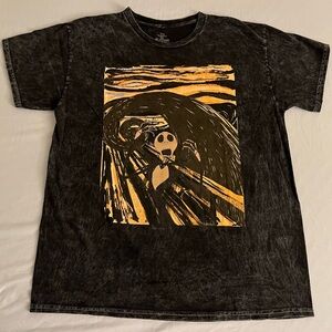 The Nightmare Before Christmas Acid Wash Tee